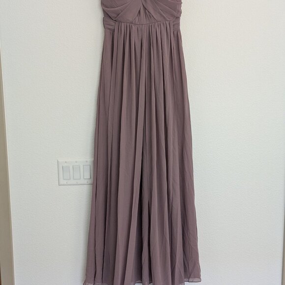 Birdy Grey Grace Convertible DARK MAUVE Bridesmaids Dress XS - Picture 6 of 14